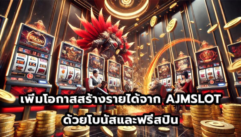 เพิ่มโอกาสสร้างรายได้จาก AJMSLOT ด้วยโบนัสและฟรีสปิน-9