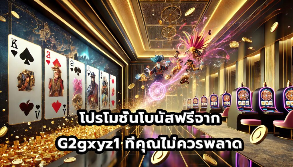 โปรโมชั่นโบนัสฟรีจาก G2gxyz1 ที่คุณไม่ควรพลาด-11